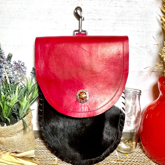 Leather Saddle Bag - Picture 1 of 3